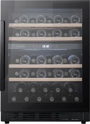 Produktbild von Einbau-Weinkühlschrank - Arctic Collection 60D Fullglass Black