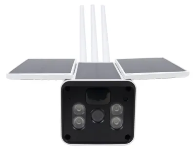 Produktbild von PNI SafeHome PT950LR 1080P 2MP Videoüberwachungskamera mit 6W Solarpanel, WiFi,