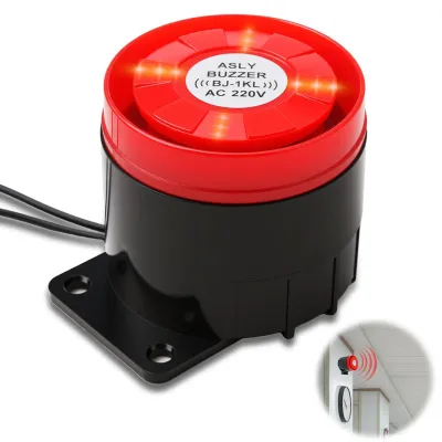 Immagine prodotto di Sirena esterna a 220V, 120 dB, per sistemi di allarme di sicurezza