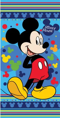 Produktbild von Disney Mickey Badetuch, Strandtuch 70x140cm
