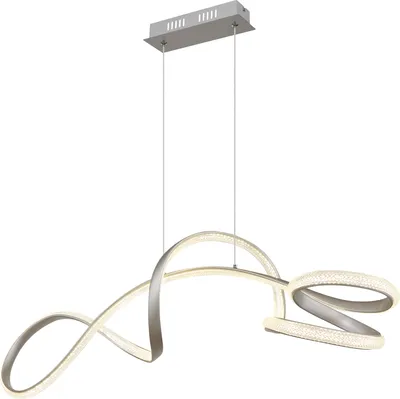 Immagine prodotto di Globo Lighting lampada a sospensione in metallo nichel opaco, LED