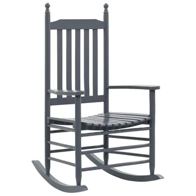 Zdjęcie produktu dla VidaXL 45698, Taras, Obite siedzisko, Drewno, Szary, 605 mm, 820 mm