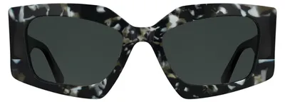 Immagine prodotto di Occhiali da sole da donna Karl Lagerfeld KL6206S, modello Marble, colore nero/nero, misura 54/18/140