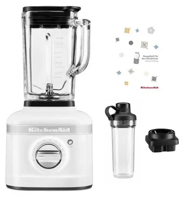 Produktbild von KitchenAid K400 Standmixer Smoothiepaket Weiß