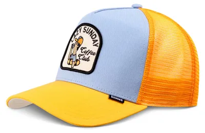 Produktbild von DJINNS Trucker Cap HFT Skaterboy blue/yellow