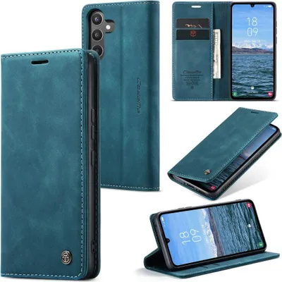 Produktbild von Samsung Galaxy A34 Hülle - CaseMe 013 Klapphülle - Blau