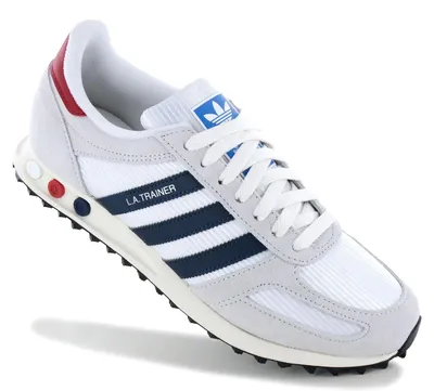 Produktbild von adidas LA Trainer OG - Herren Sneakers Retro Schuhe Weiß KH9677 , EU 42 2/3 UK 8.5