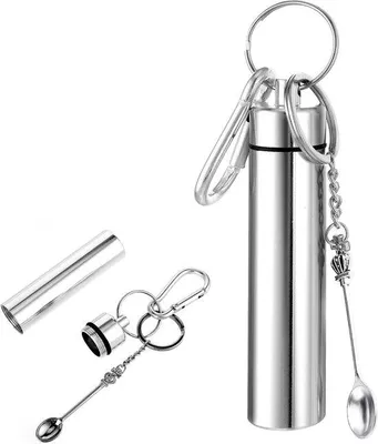 Immagine prodotto di Mini portabottiglia - astuccio organizer portatile - portabottiglia argentato - impermeabile
