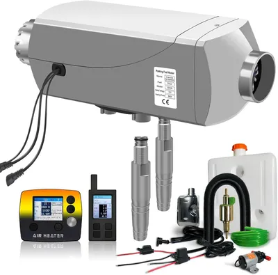 Immagine prodotto di Riscaldatore diesel da 12V, 8kW - Riscaldamento ad acqua e ad aria con telecomando LCD