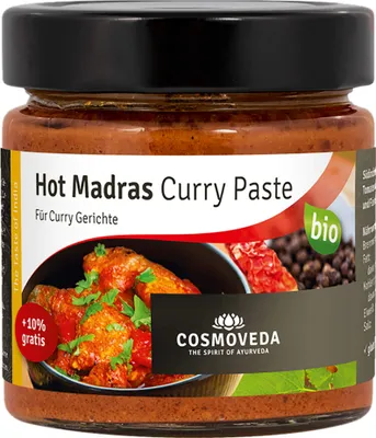 Produktbild von Paste - Hot Madras Curry 175g | COSMOVEDA