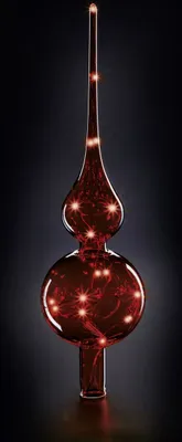 Produktbild von Krinner Lumix Christbaumspitze, rot