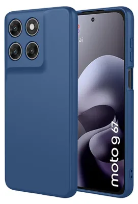 Produktbild von Motorola Moto G67 / G77 Hülle - Coverup Colour TPU Back Cover - Blau