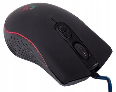 Produktbild von Rozz GROZZ Gaming-Maus RGB Schwarz Optisch 6000 DPI