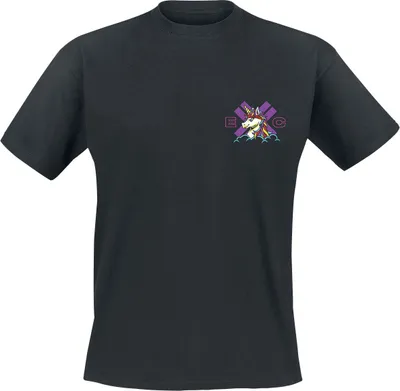 Produktbild von Electric Callboy T-Shirt Herren Spaceman Unicorn schwarz XL