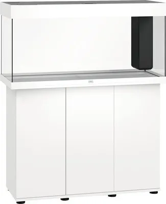 Produktbild von Aquariumkombination JUWEL Rio 180 SBX mit LED-Beleuchtung, Heizer, Filter und Unterschrank weiß