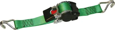 Produktbild von Kerbl Automatik-Zurrgurt mit Aufrollfunktion Farbe grün Länge 1,8 m Breite 50 mm