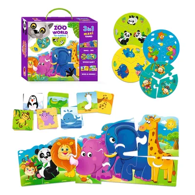Produktbild von Lernspiel "Zoo-Welt für Kleinkinder"