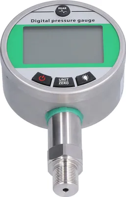 Image de Manomètre hydraulique numérique en acier inoxydable précis avec montage inférieur 4.5V 1.6MPa