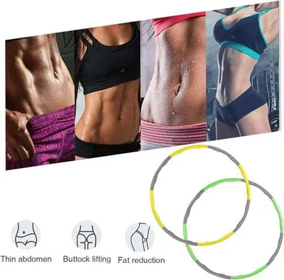 Image de Exercices de balancement avec cerceau de fitness pour la perte de poids et le massage