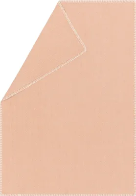 Produktbild von David Fussenegger Babydecke Topaz 'Uni' 65 x 90 cm Hellbraun