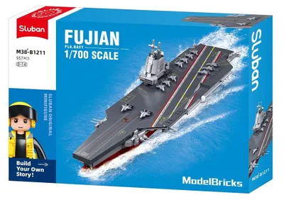 Immagine prodotto di Sluban Modelli M38-B1211 Portaerei Fujian