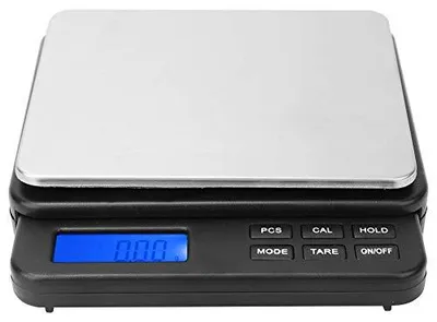 Digitale Küchenwaage 1000 g / 0,01 g, schwarz