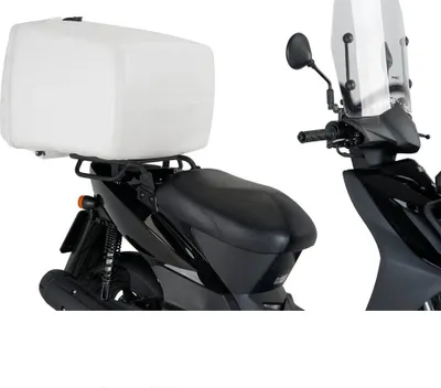 Produktbild von Puig Mega Box 100l Motorradkoffer Silber  Silber One Size