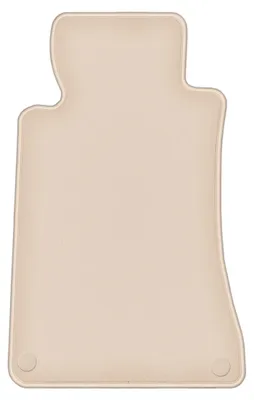 Produktbild von DURBAN Beige Velours-Fahrerfußmatte für Mercedes CLK W209 Coupé (1997-2009)