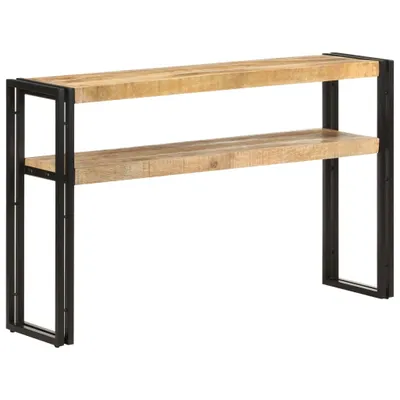 Produktbild von Konsolentisch 120x30x75 cm Raues Mangoholz