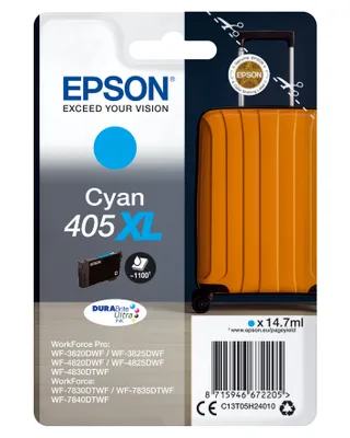Immagine prodotto di Epson 405XL - 14,7 ml - XL - Ciano - originale