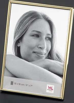 Produktbild von Walther, WD318G,Chloe Portraitrahmen, 13X18 gold