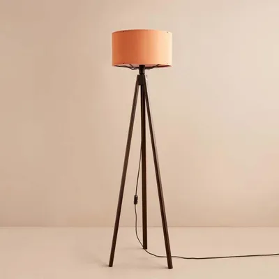 Immagine prodotto di Opviq, AYD-3452, lampada da terra, 100% tessuto, arancione, 21 x 21 x 140 cm