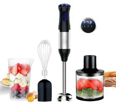 Productafbeelding van 4-in-1 staafmixer 500 W met 20 snelheden en boostknop
