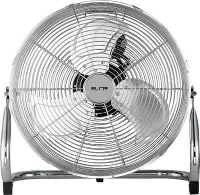 Obrázek produktu pro Stojací ventilátor Elite YFL-0313HR, 65W, 40,5 cm, 3 rychlosti, 3 lopatky, chromovaný kov