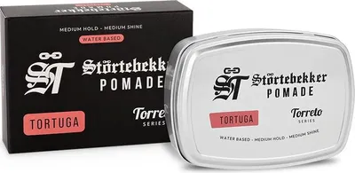Produktbild von Störtebekker® Premium Pomade Wasserbasiert Tortuga - Pomade 'Torreto Series' - Haarwachs 125ml