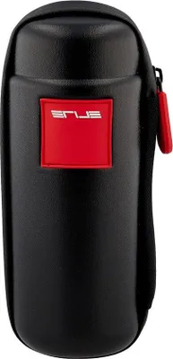 Productafbeelding van Famanu drinkfles 550 ml, zwart/rood - sportfles met handvat