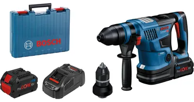 Image de Marteau perforateur sans fil BITURBO avec SDS plus GBH 18V-34 CF avec 2x batterie ProCORE18V 8.0Ah
