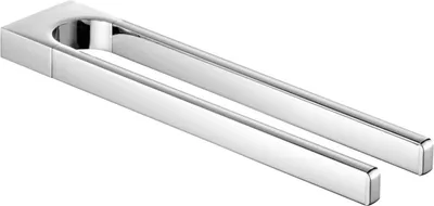Productafbeelding van Keuco Collection Moll handdoekhouder, 340 mm, 2 armen, verchroomd - 12719010000