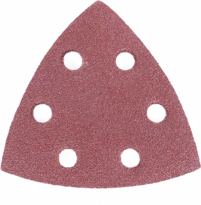 Productafbeelding van CHPN - Schuurpapier voor schuurmachine - Schuurbladen - Schuurplaten - Driehoekig schuurpapier - 12 stuks - 9 cm - Korrelgrootte 80/120/150/220 - 12 stuks per verpakking!