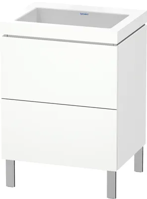 Produktbild von Duravit Duravit Waschtischunterbau L-CUBE WT Vero Air 698x600x480mm o HL we ma