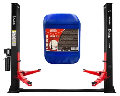 Immagine prodotto di Ponte sollevatore auto a 2 colonne, portata 4200 kg, 230v,ponte sollevatore idraulico ,sblocco manuale elttroidraulico,con olio gratis incluso Redats