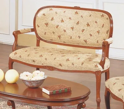 Produktbild von Design Zweisitzer Sofa Luxus Sofas Sofa 2er Couch Textil Italienische Möbel Neu