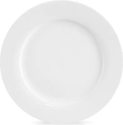 Produktbild von Mona Classic Speiseteller aus weißem Porzellan, 27 cm