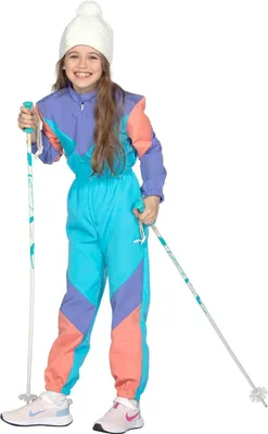 Produktbild von 80er Kinder Skianzug - Karneval Faschingskostüm Kindergröße: 164