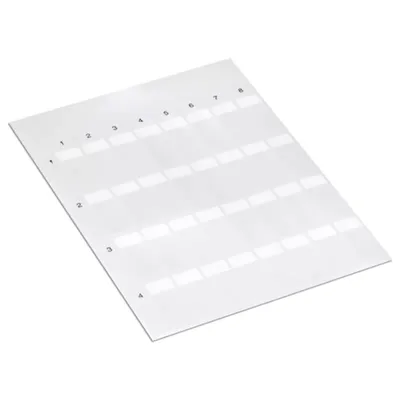 Produktbild von WAGO Etiketten auf DIN A-4-Bogen 211-151