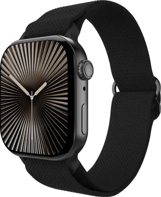 Immagine prodotto di Cinturino per orologio compatibile con Apple Watch (Urban Textura) – Cinturini per smartwatch – Cinturino universale compatibile con Apple Watch 38/40/41/42 mm - Nero