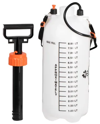 Produktbild von Gartenwerkzeug-Set - Elektrische Heckenschere und Drucksprüher - 8 l - Pumpenbetrieb - 230 V - Handgeführt - Tragbar