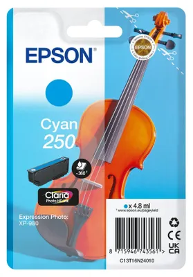 Productafbeelding van EPSON C13T16N24010 EPSON 250 (Violine) cyan Druckerpatrone