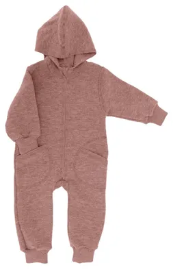 Produktbild von Engel Baby-Overall mit Kapuze und Reißverschluss