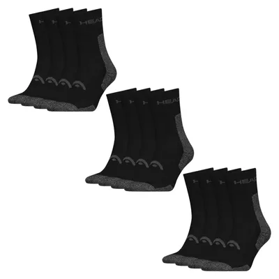 Produktbild von HEAD Uni Wandersocken im 6er Pack, aus weichem und dämpfendem Baumwoll-Mix